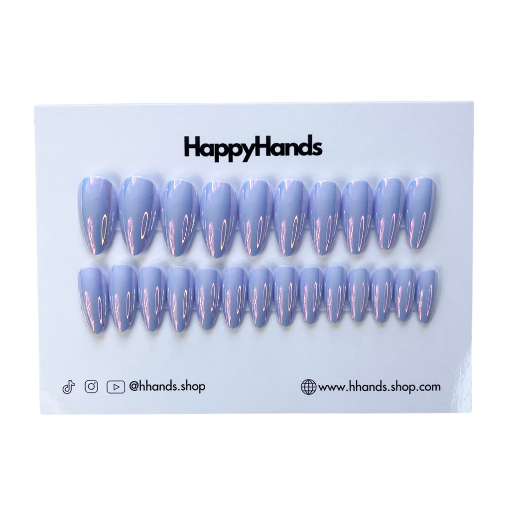 Faux ongles Ariel réutilisables et écologiques de la marque Happy Hands